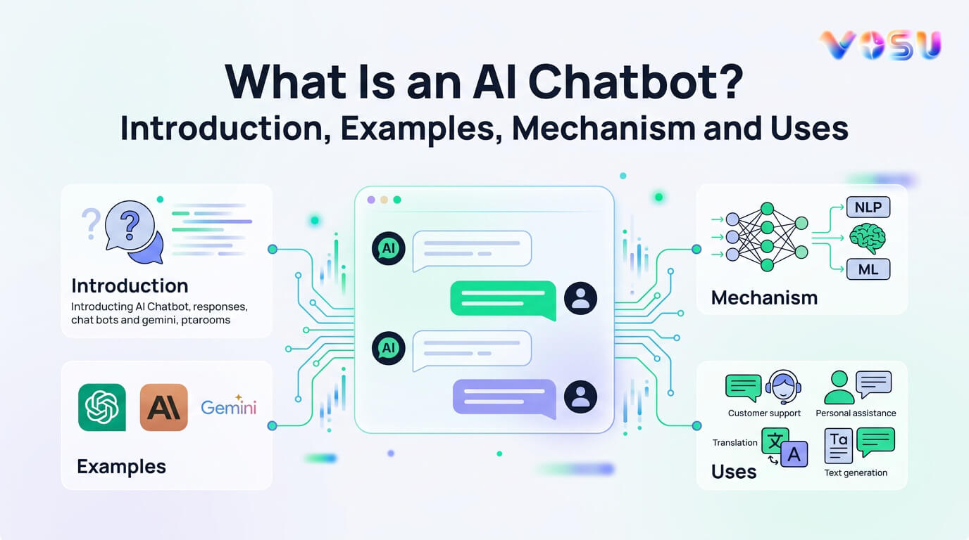 Chatbot Report Introduction Examples AI Chatbot: Introduction, Examples, Mechanism and Uses | VOSU.AI