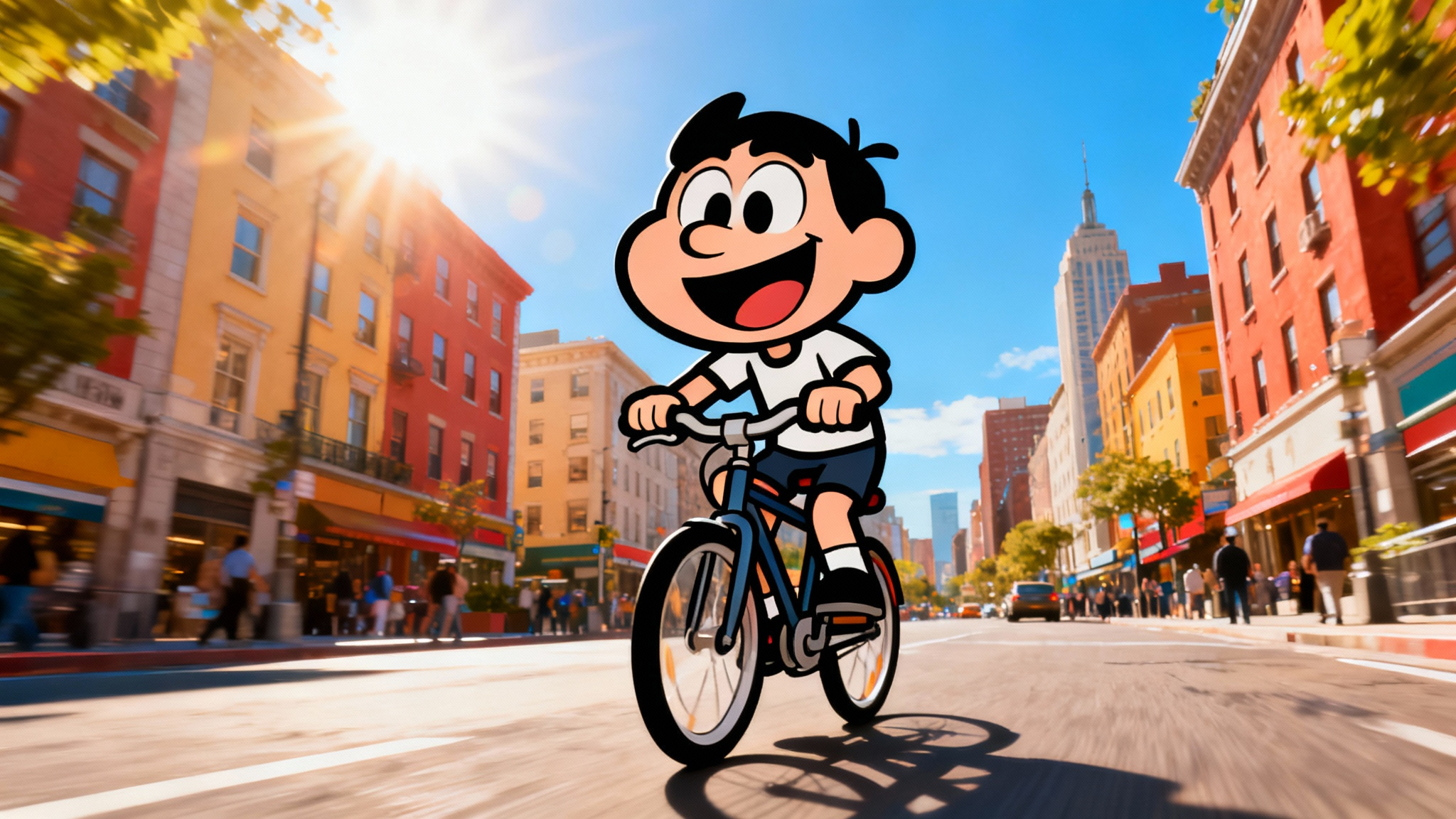 Cartoon Art Style AI Image