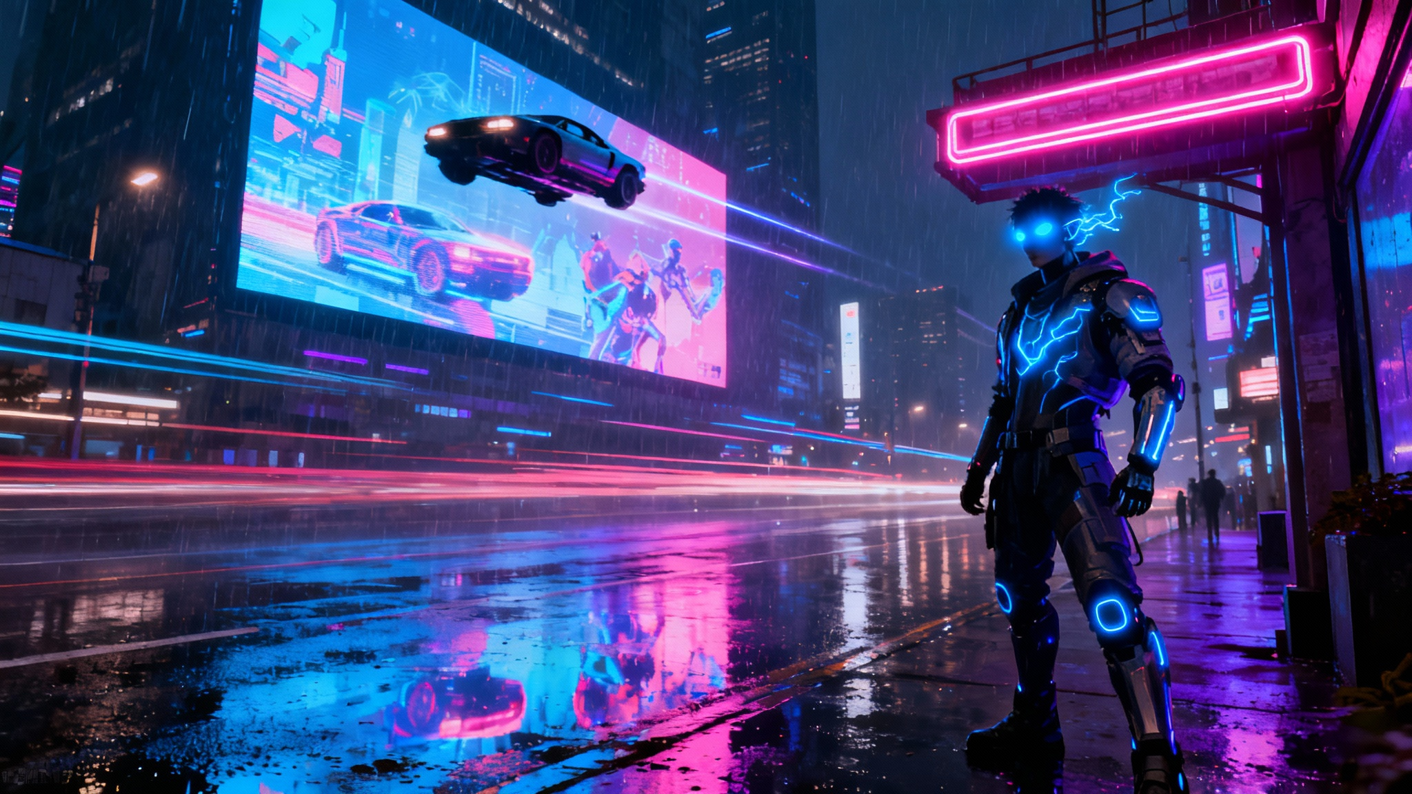 Cyberpunk Style AI Image