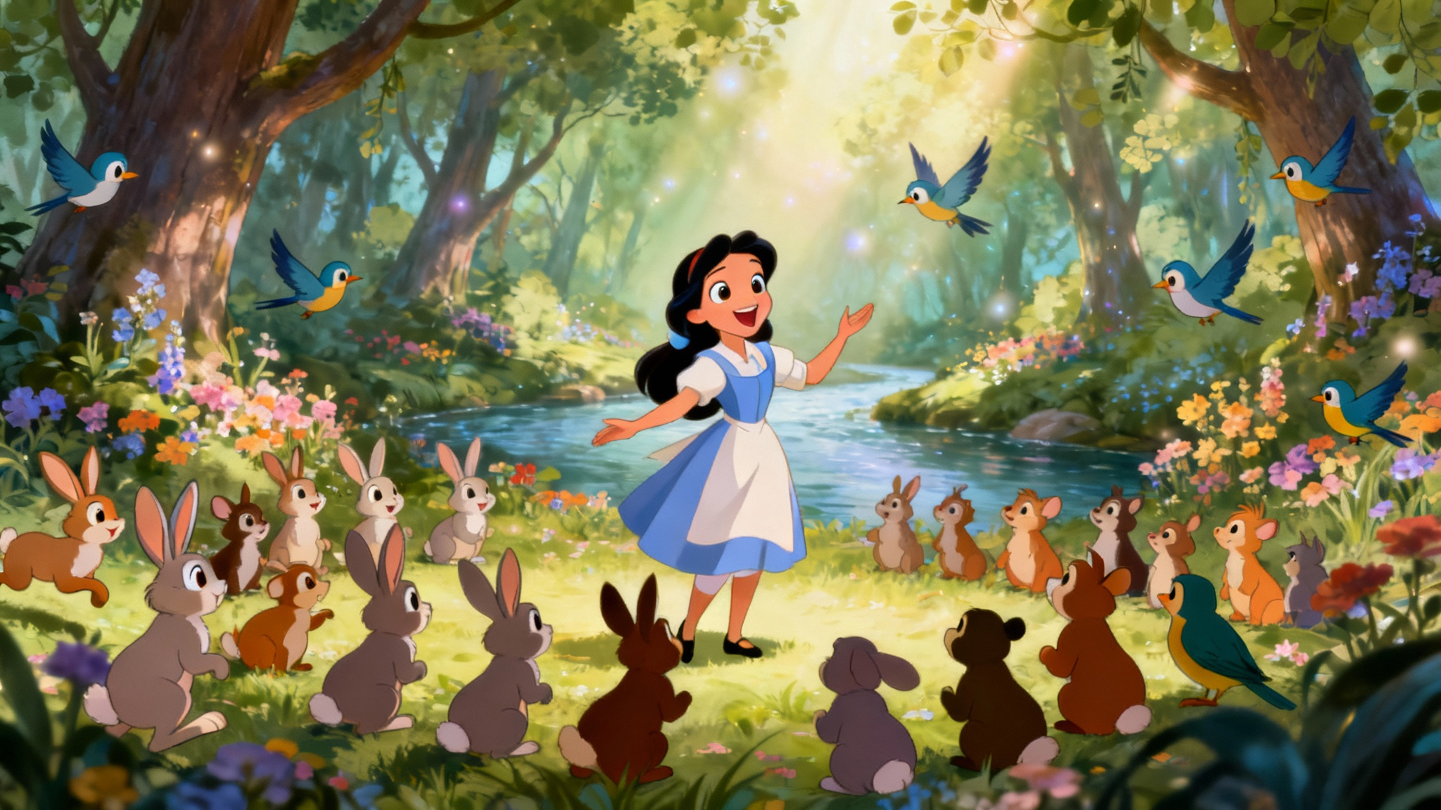 Disney Classic Style AI Image