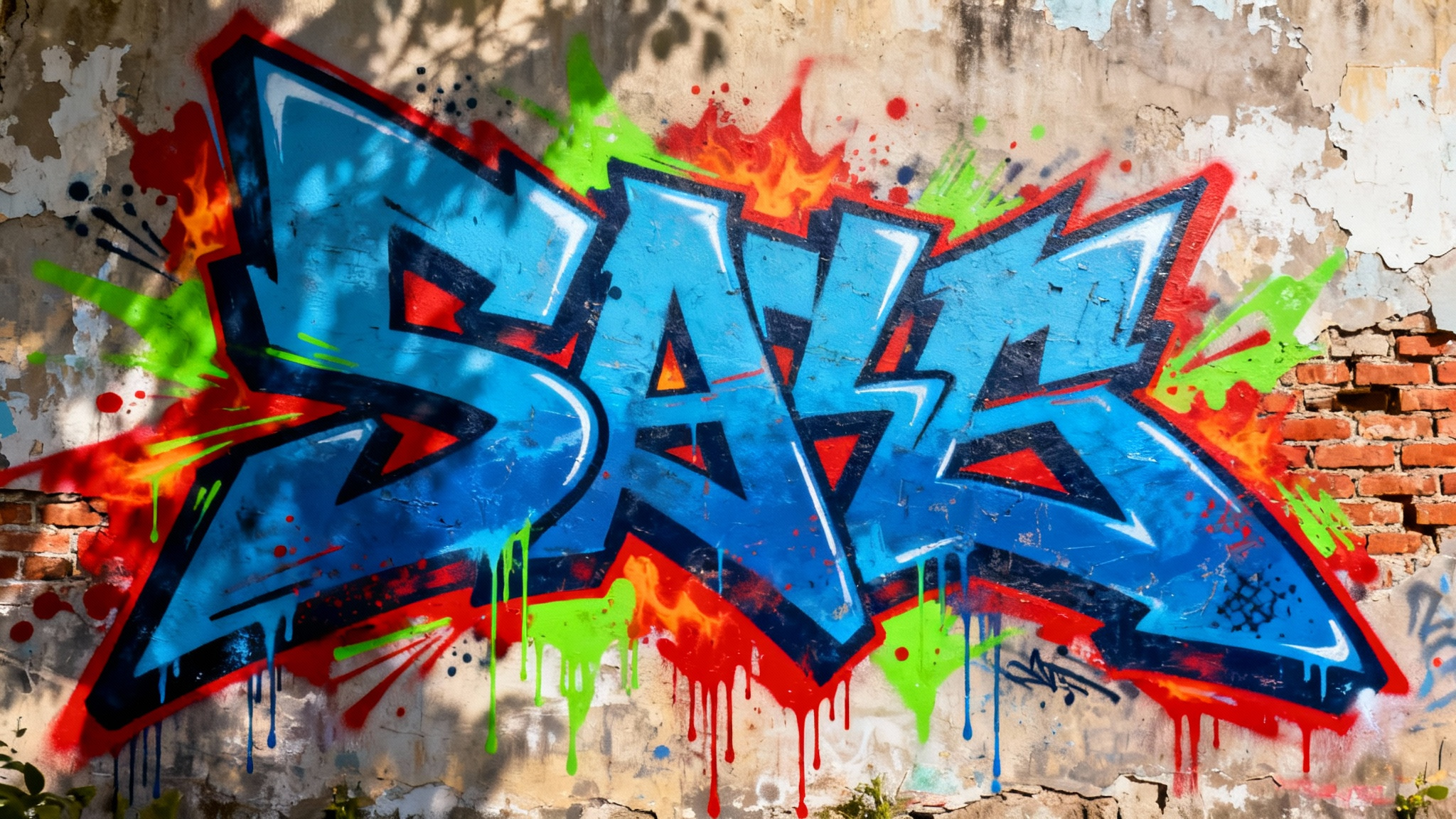 Graffiti Style AI Image