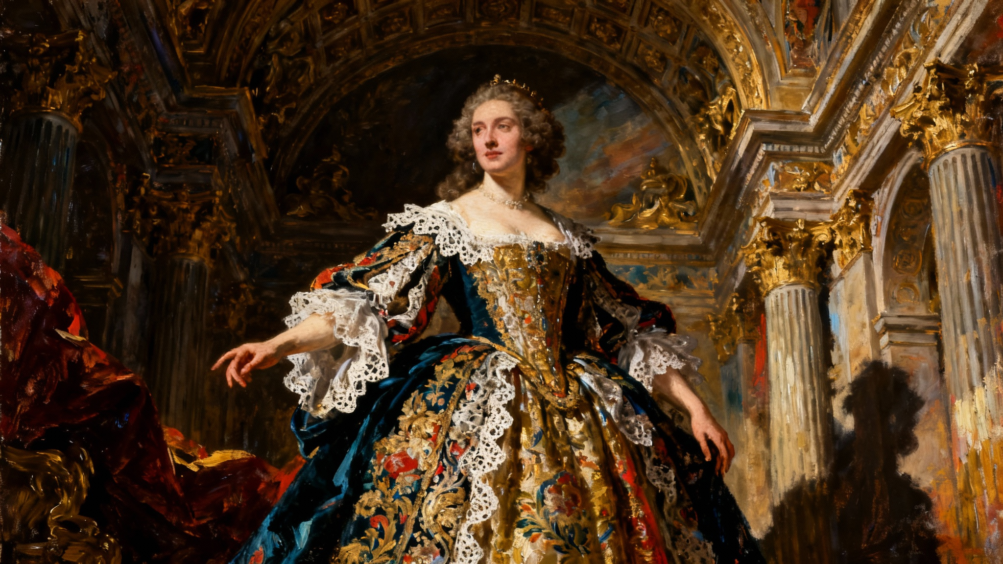 Oil Painting Style AI Image