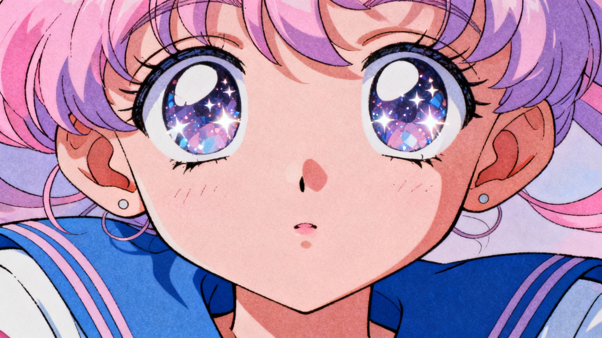 Old Anime Style AI Image