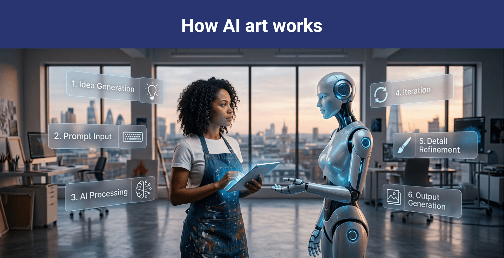 How AI Art Works