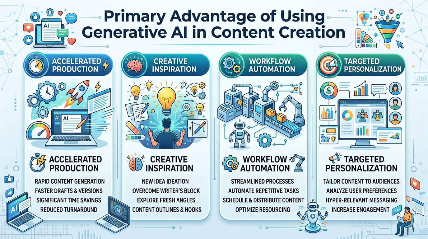 Benefits of Generative AI in Content Creation