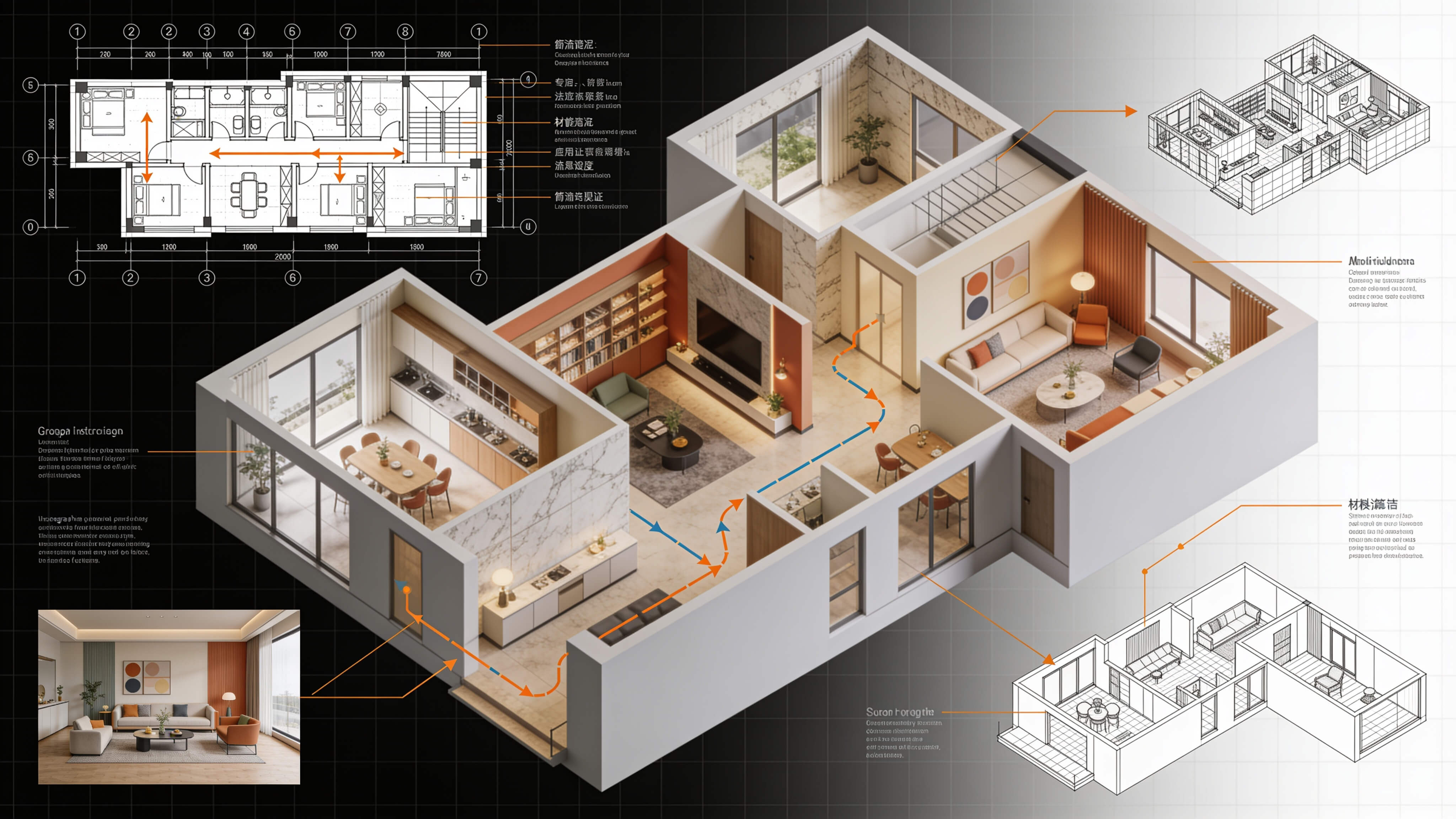 Architectural layouts