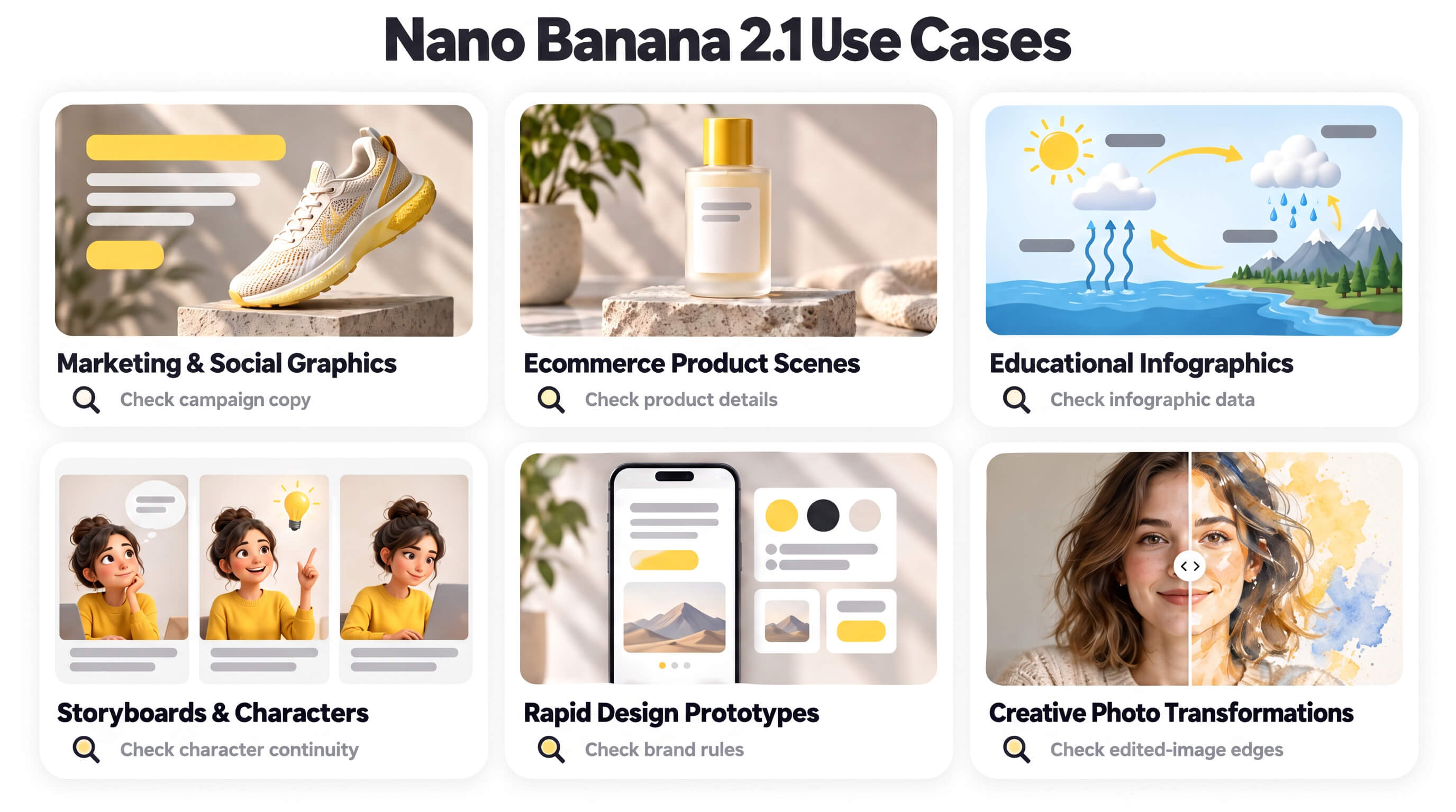 Nano Banana 2.1 use cases for visual content