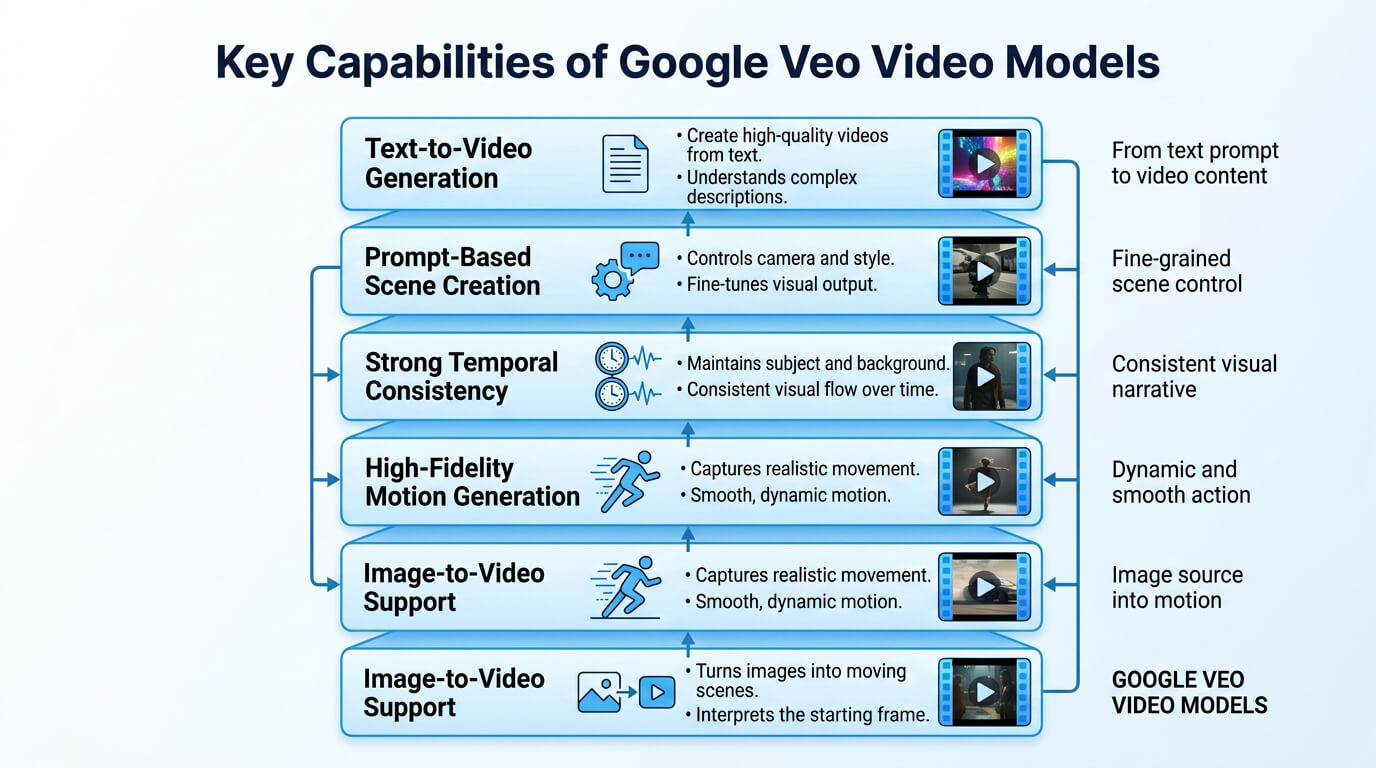 Key Capabilities of Google Veo 3