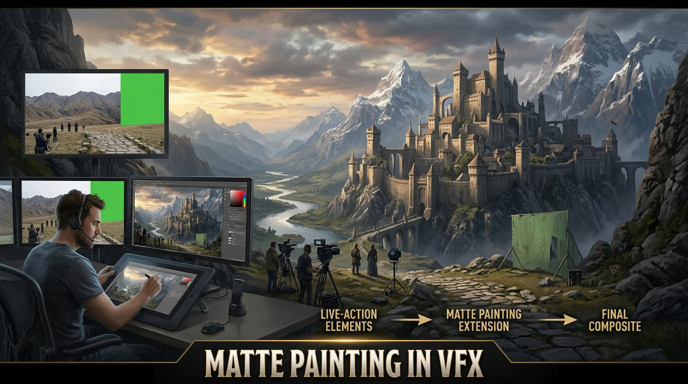 Matte painting in VFX